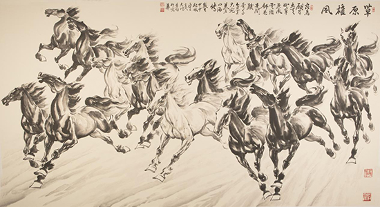 新年贺岁！樊大川画展在北京副中心开幕！